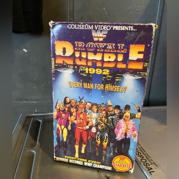 Other - Vintage Royal Rumble 1992 WWF VHS Videocassette